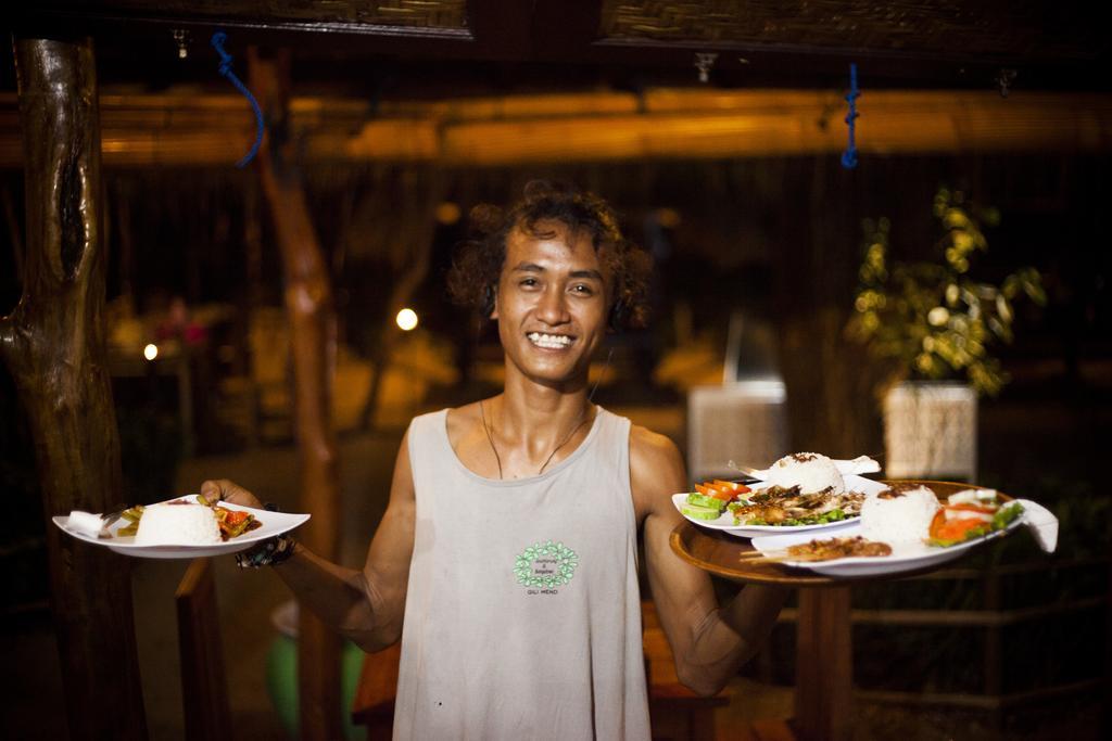 Ana Warung & Bungalows Gili Meno Eksteriør bilde