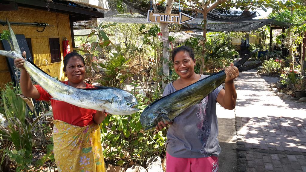 Ana Warung & Bungalows Gili Meno Eksteriør bilde